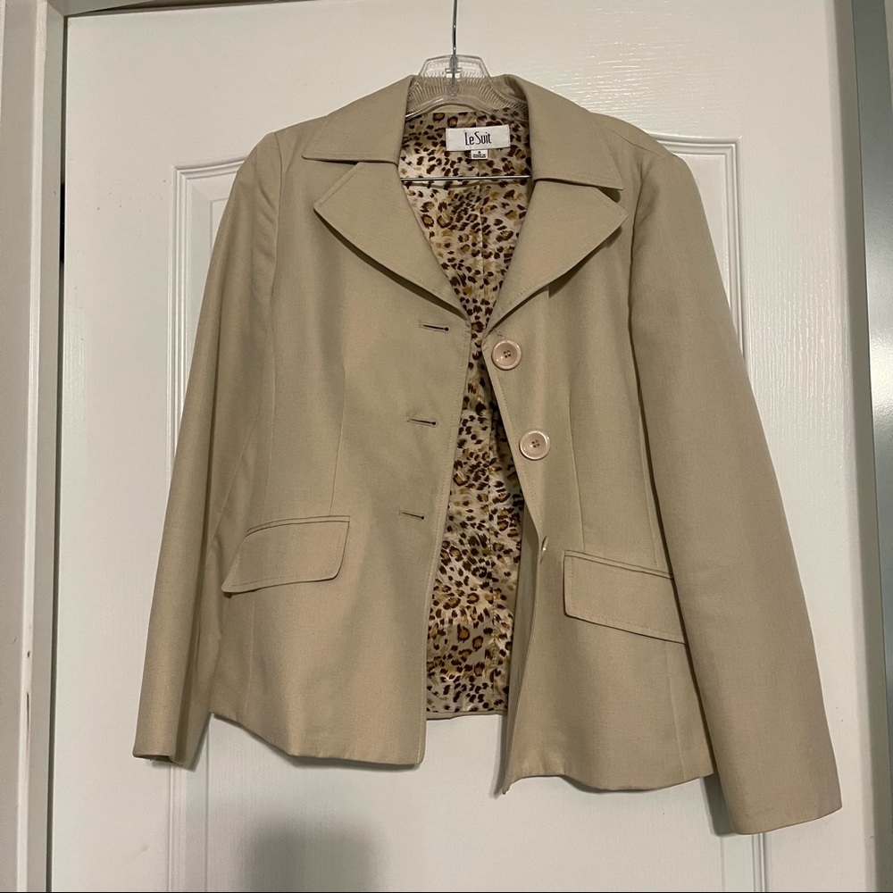 Tan Suit jacket